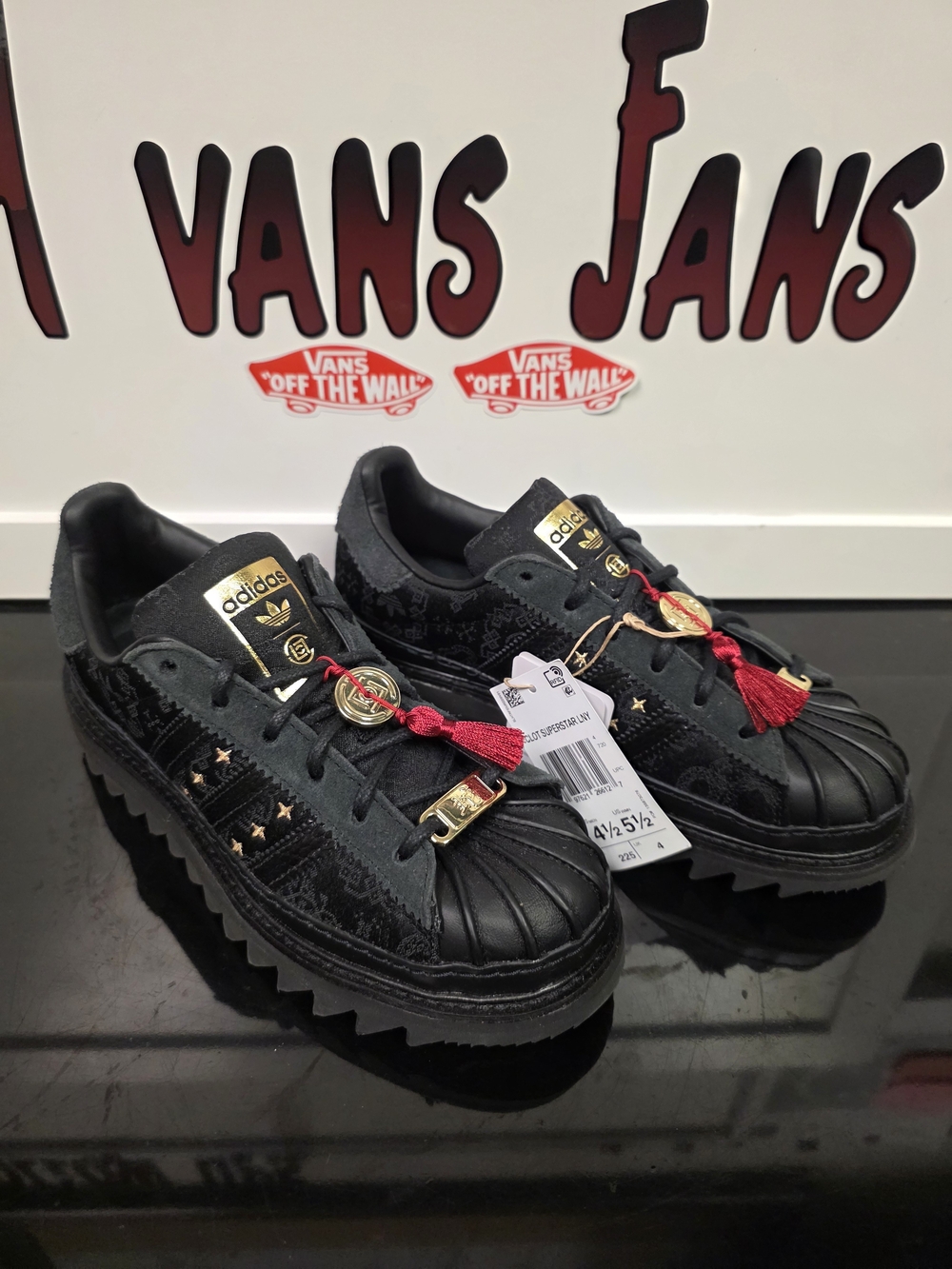 Adidas x CLOT Superstar Lunar New Year Men’s 4.5 Women’s 5.5 New